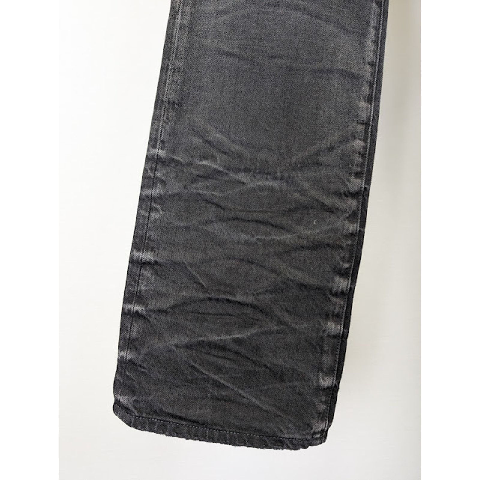 Amiri o1rshd1 Q:2 / Stack Straight Jeans in Faded Black Size US 29 - 5 Thumbnail