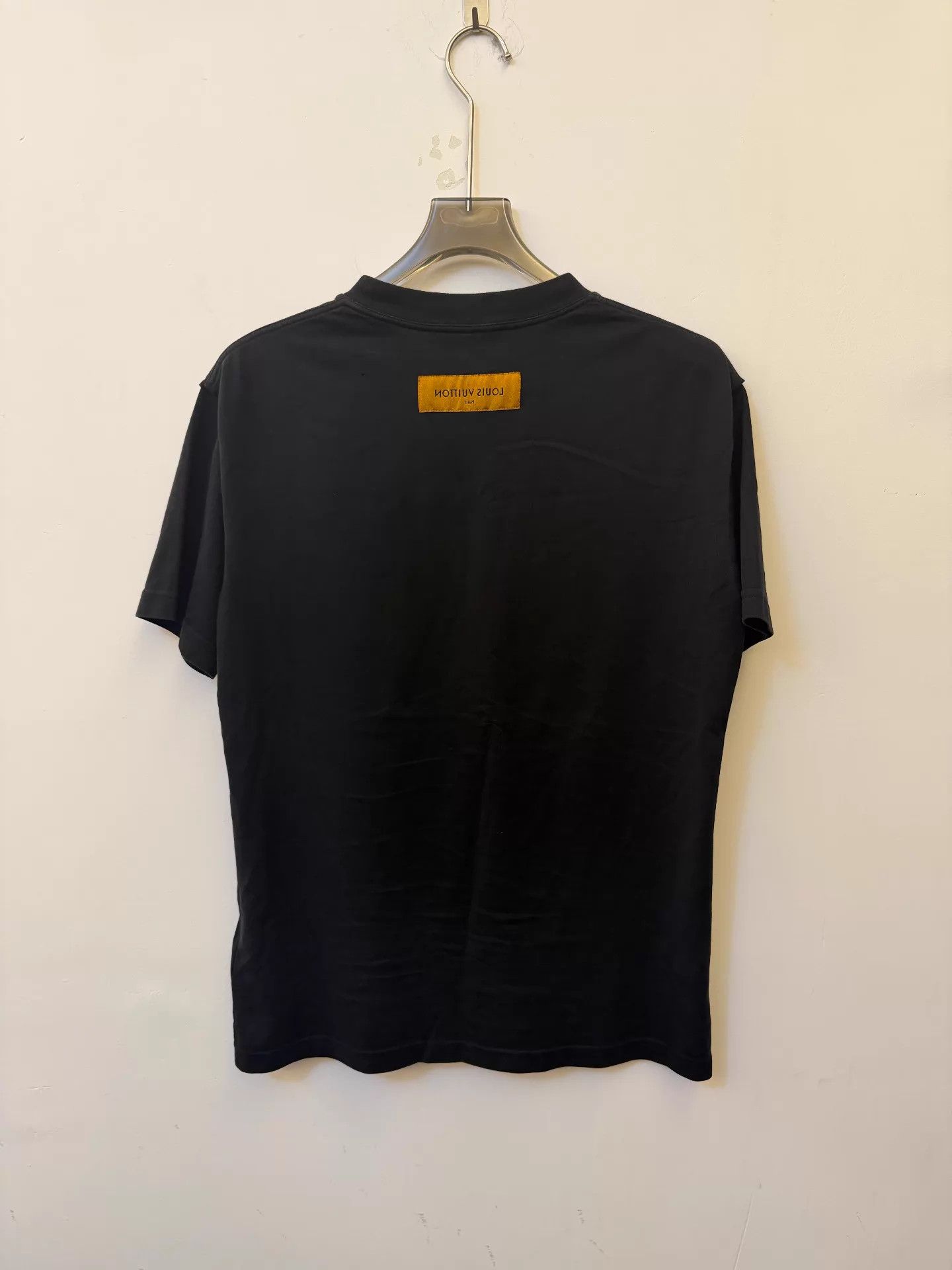 Louis Vuitton LOUIS VUITTON Logo Short Sleeve Tee Men's Black M Size US M / EU 48-50 / 2 - 4 Thumbnail
