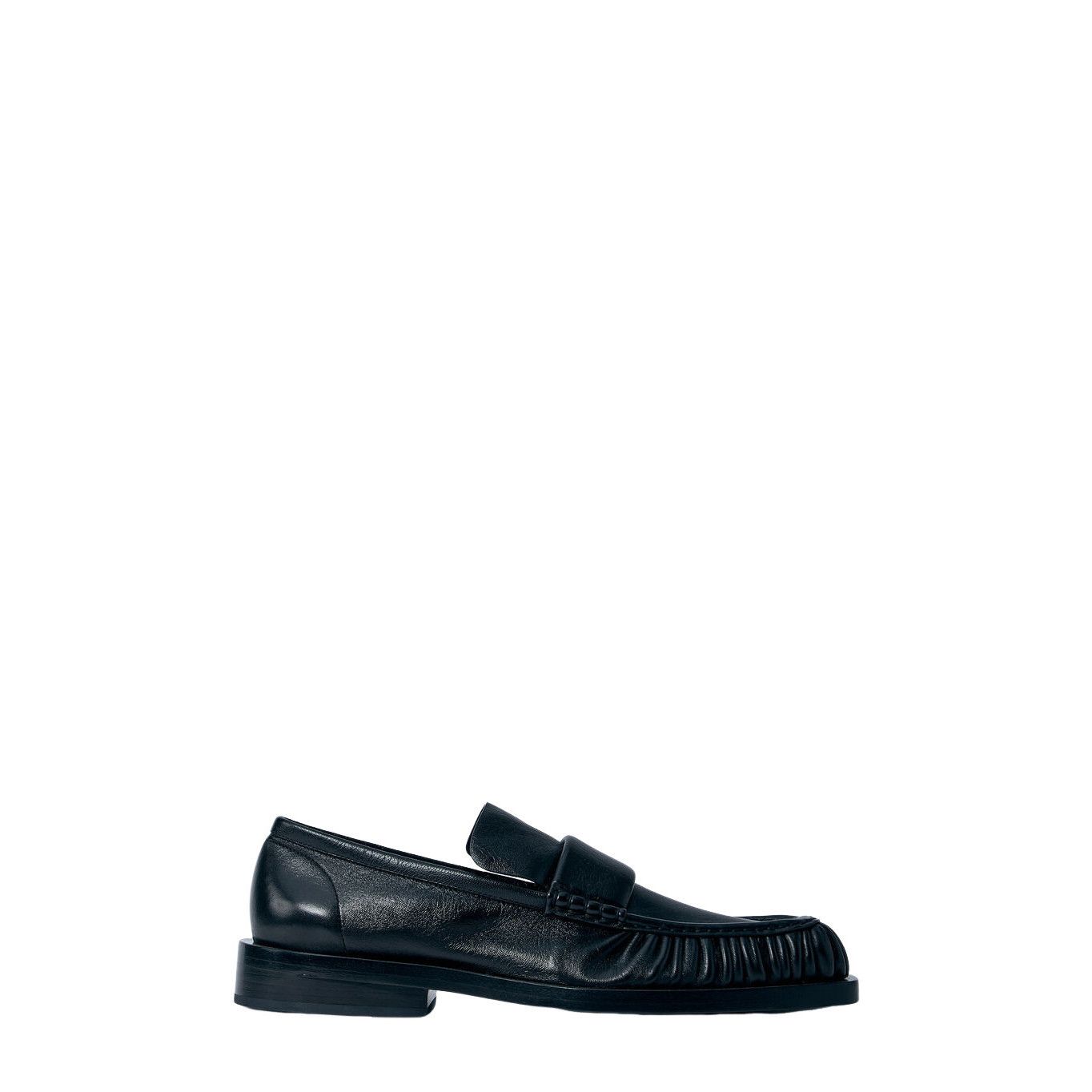 Jil Sander JIL SANDER Black Leather Loafers New & Authentic (Men's size Size US 10 / EU 43 - 1 Thumbnail