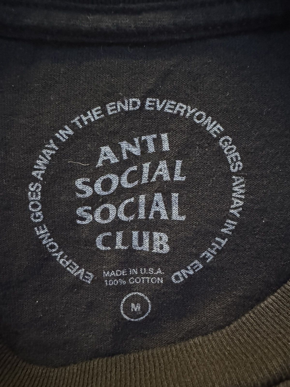 Anti Social Social Club Anti Social Social Club Rose Tee Size US M / EU 48-50 / 2 - 3 Thumbnail