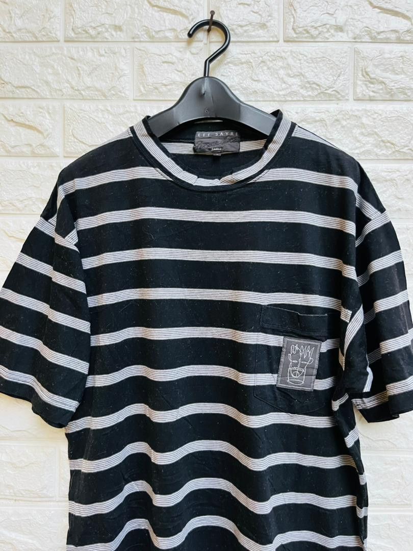 Japanese Brand × Vintage Vintage Jeff Sayre Paris Striped Designer Fashion Style Size US L / EU 52-54 / 3 - 3 Thumbnail