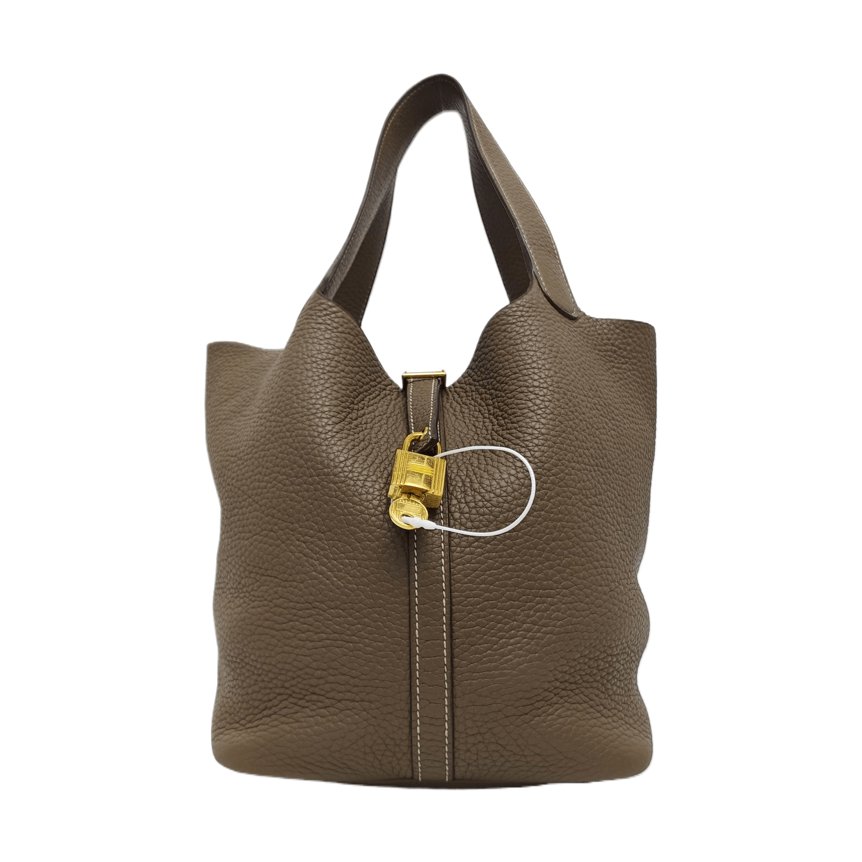 Hermes HERMÈS Picotin Lock 22 Clemence Leather Handbag Size 22 Size ONE SIZE - 1 Thumbnail