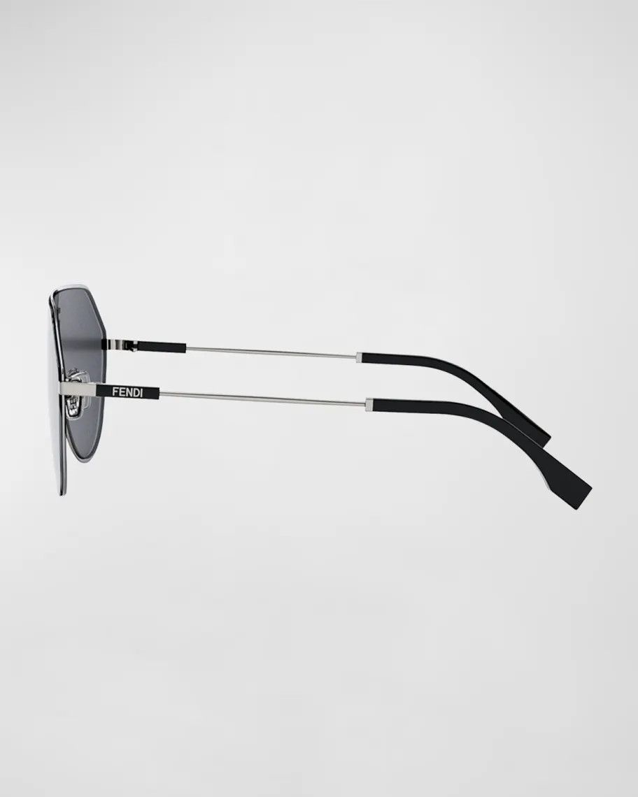 Fendi o1s1wg111224 Size: OS / FF Match Metal Shield Sunglasses Size ONE SIZE - 2 Thumbnail