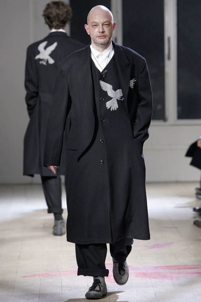 Yohji Yamamoto Yohji Yamamoto 21aw Red Crow Embroidered Double Coat 2505-N Size US M / EU 48-50 / 2 - 5 Thumbnail