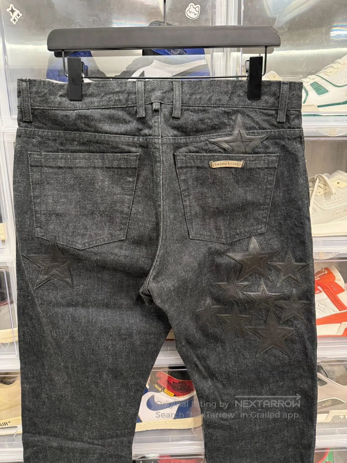 Chrome Hearts Chrome Hearts Star Flame Jeans. Size US 34 / EU 50 - 4 Thumbnail