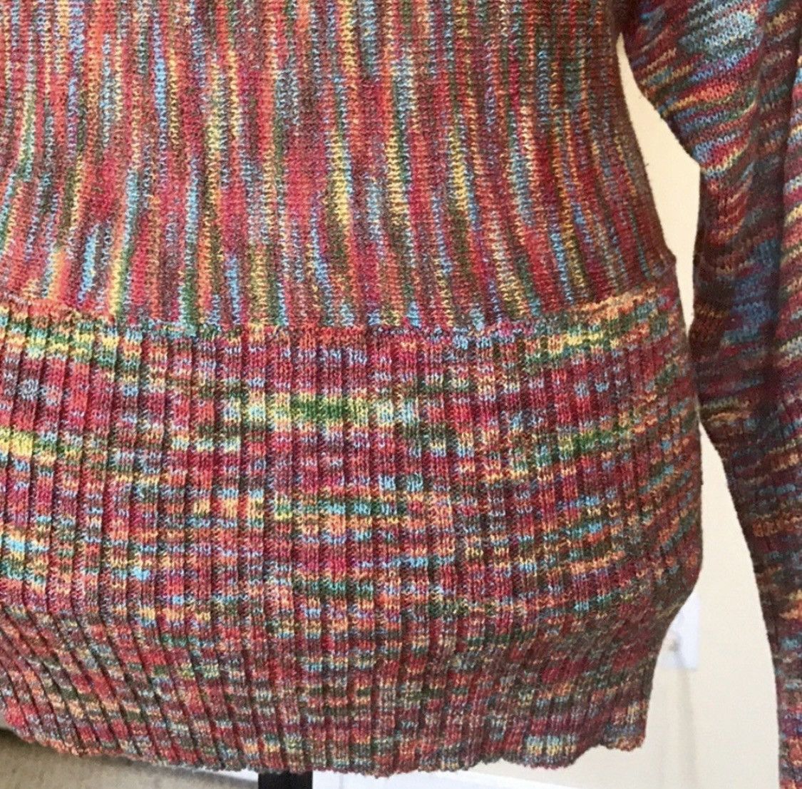 Other SANS SOUCI SEMI OFF SHOULDER MULTI COLOR PULLOVER SWEATER Size M / US 6-8 / IT 42-44 - 11 Thumbnail