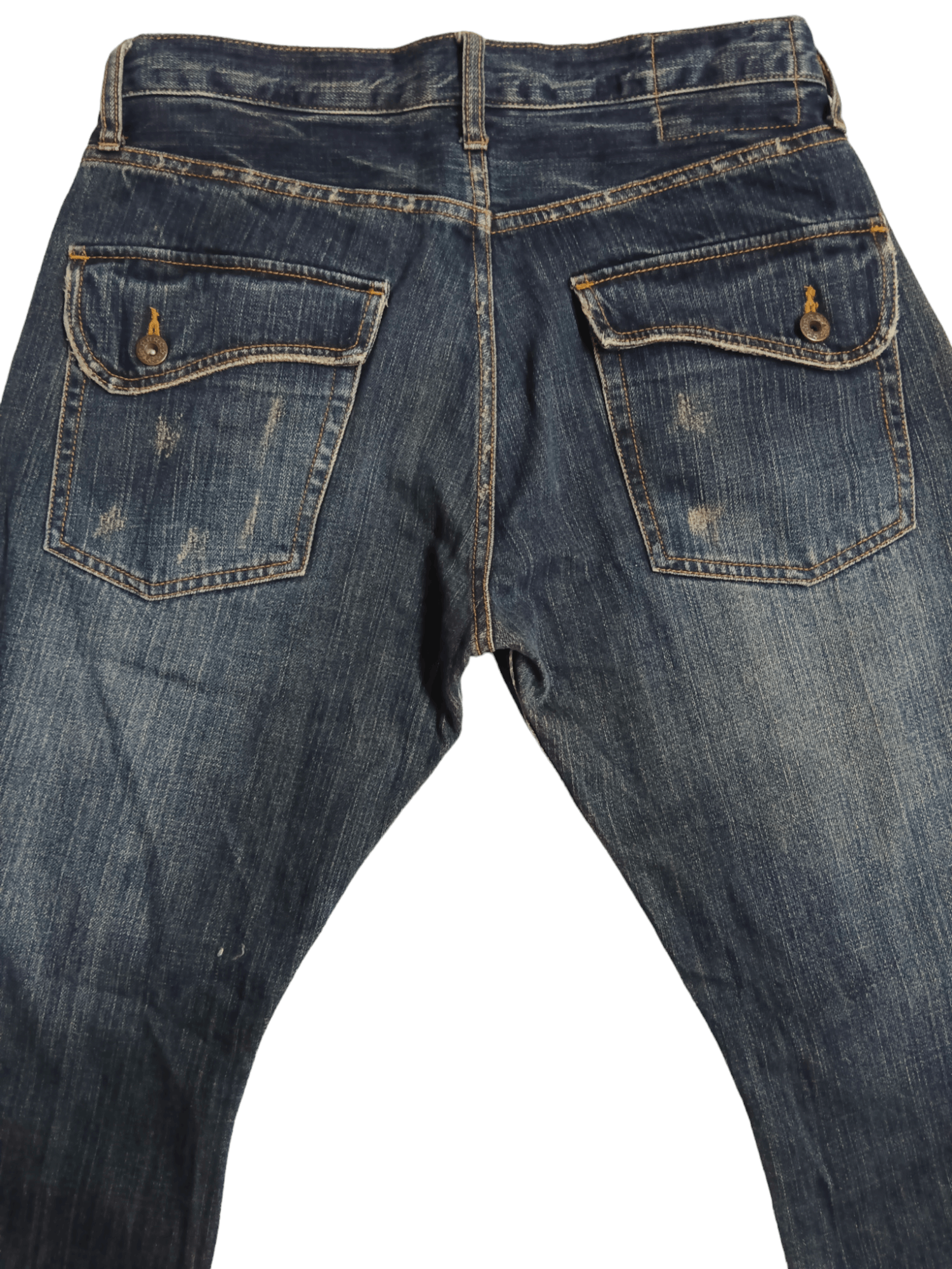 Japanese Brand Modish Style Punk Wide Leg Denim Size US 31 - 5 Thumbnail