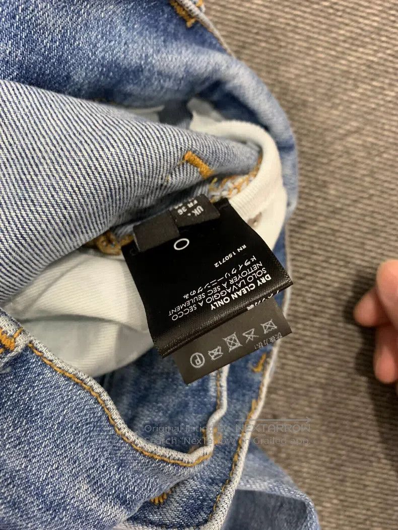 Amiri Amiri Classic Double Knee Destroyed Denim Jeans, Size 28 Size US 28 / EU 44 - 5 Thumbnail