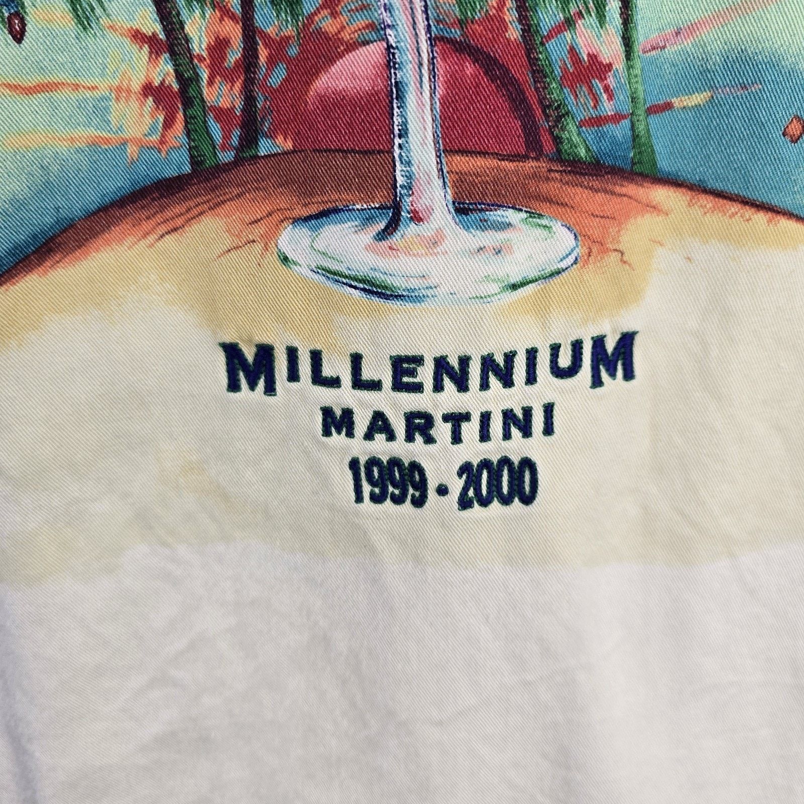 Tommy Bahama Vintage Tommy Bahama Millennium Martini Button Shirt Large Size US L / EU 52-54 / 3 - 10 Thumbnail