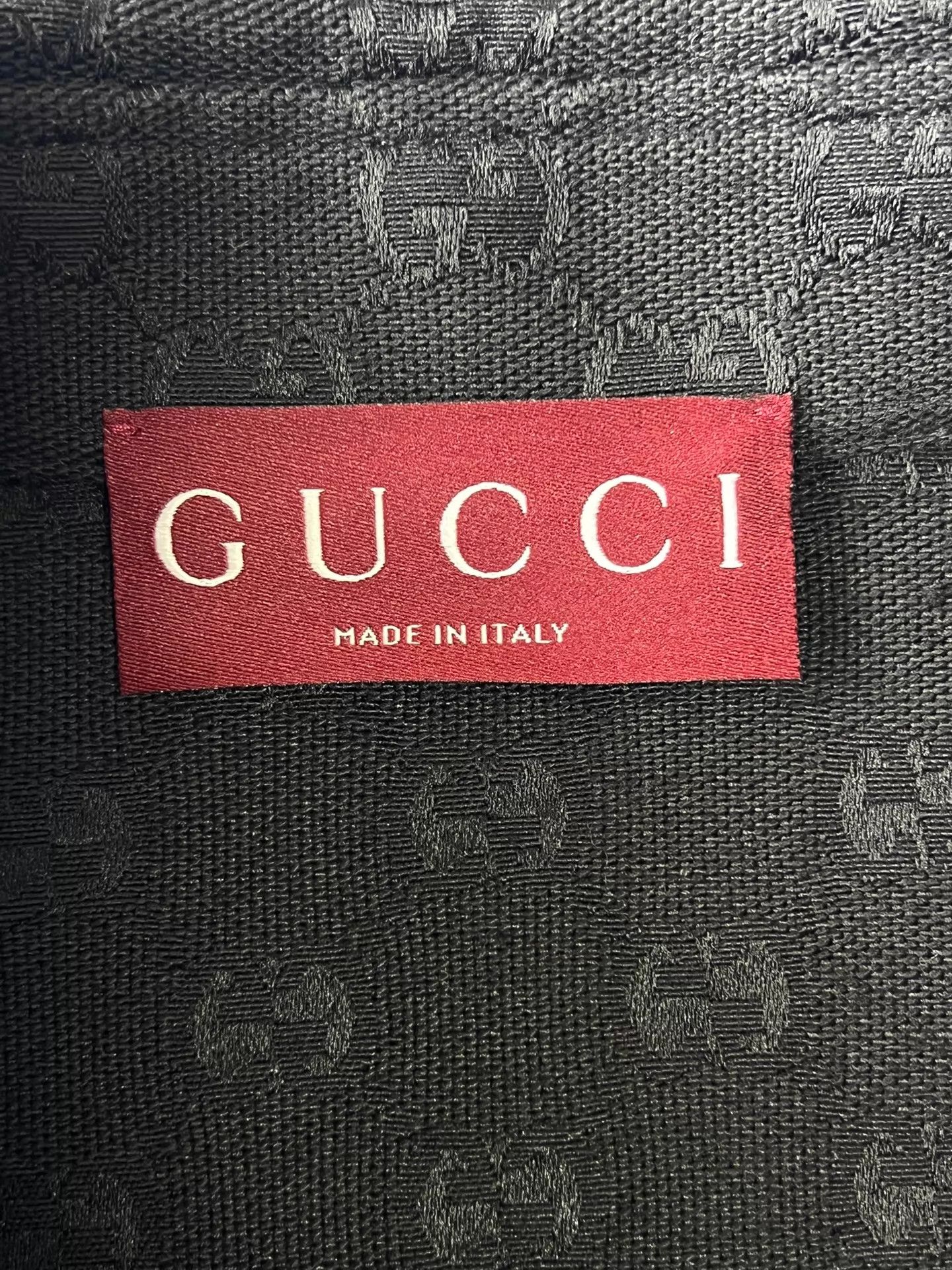 Gucci Gucci Men's Monogram Collared Shacket 42 Size US XS / EU 42 / 0 - 5 Thumbnail