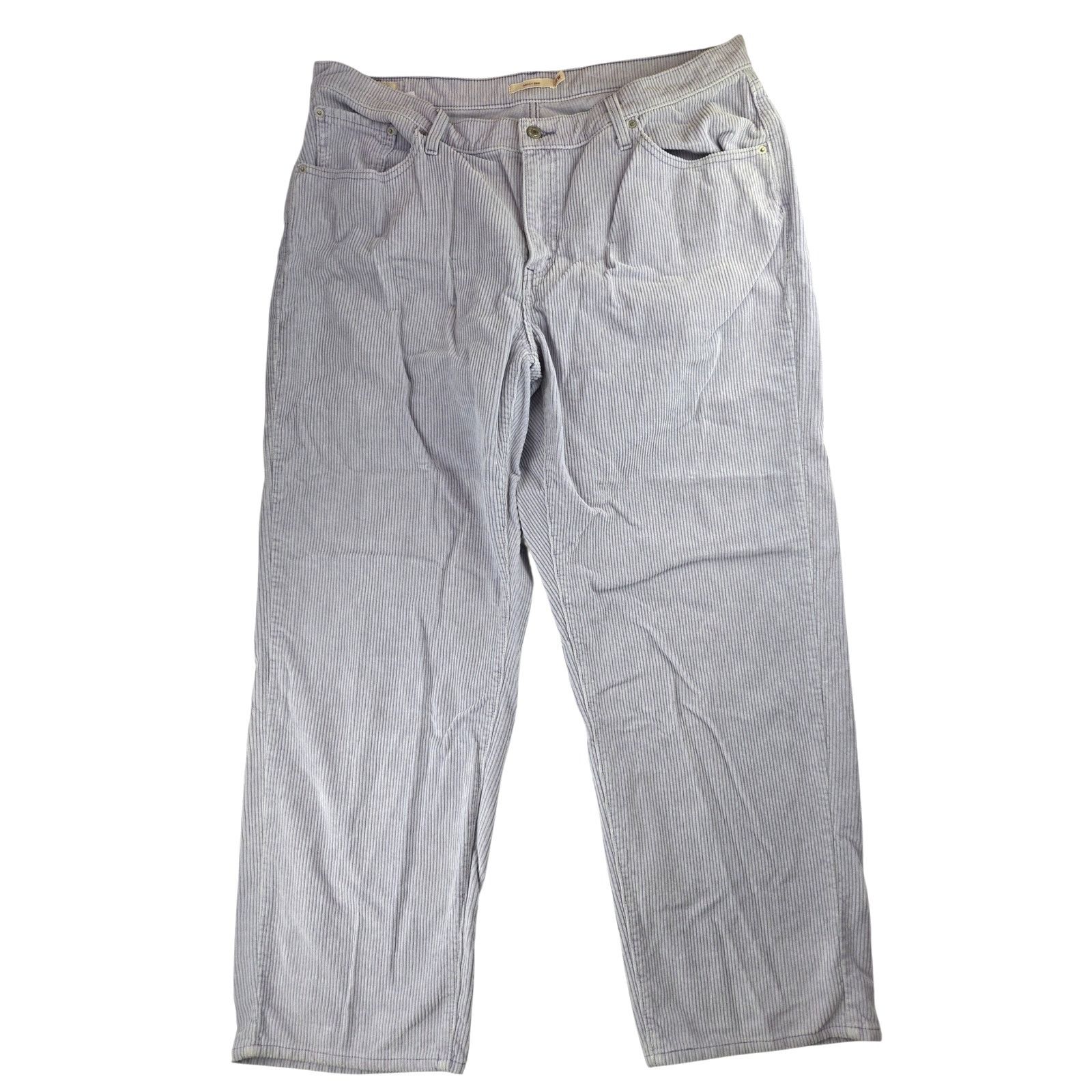 Levi's Levi's | Blue Baggy Dad Cords | Size 18W Size 40" / US 18 - 1 Thumbnail
