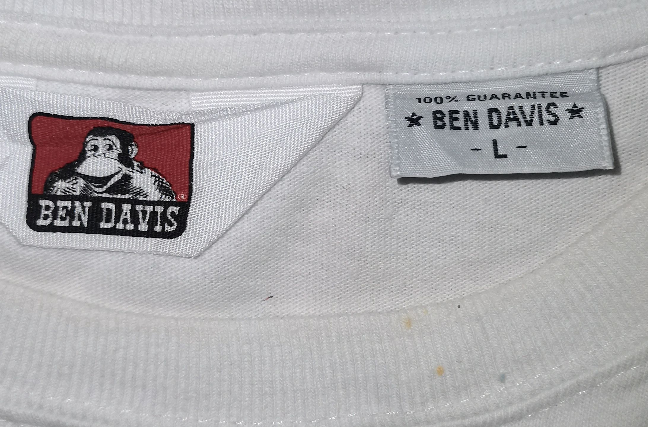 Ben Davis × Vintage BEN DAVIS DENIM SINGLE POCKET SHIRT Size US L / EU 52-54 / 3 - 2 Thumbnail