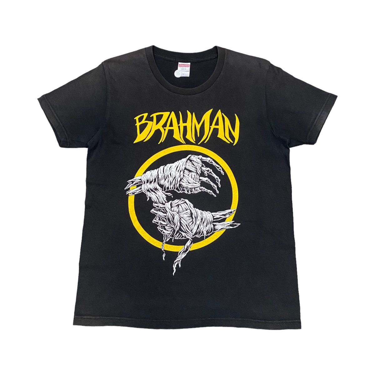 Band Tees × Japanese Brand BRAHMAN MUMMY HAND JAPANESE PUNK BAND T SHIRT Size US M / EU 48-50 / 2 - 1 Thumbnail