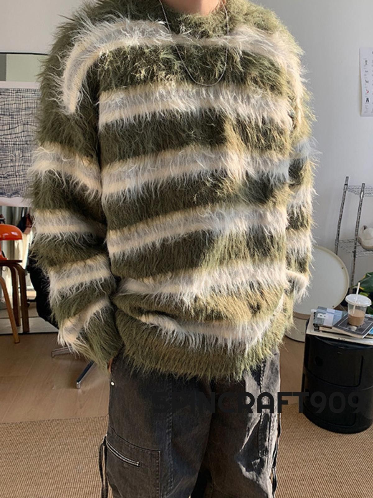 Other Stripe Knit Sweater Size US L / EU 52-54 / 3 - 3 Thumbnail