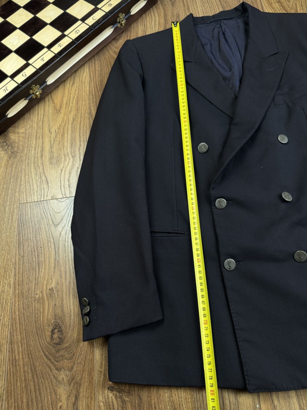 Yves Saint Laurent Vintage wool blazer Yves Saint Laurent original luxury item Size 40R - 7 Thumbnail