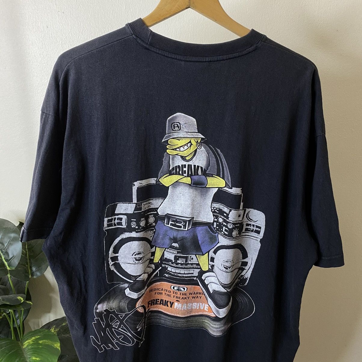 Vintage Y2K Freaky Massive Streetwear Hiphop Jnco Ecko Fubu Style T Size US XL / EU 56 / 4 - 2 Thumbnail