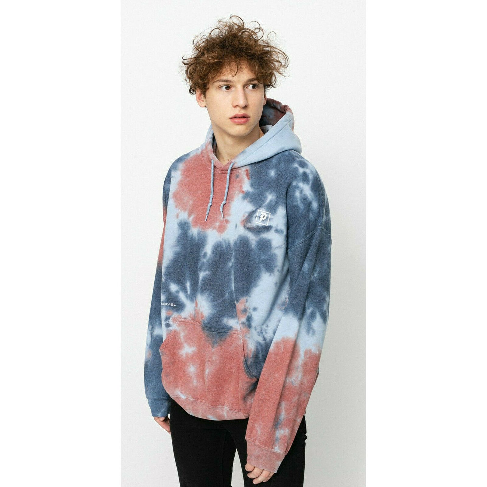 Primitive Primitive Men's X Marvel Venom Washed Tie Dye Blue Hoodie Size US S / EU 44-46 / 1 - 2 Thumbnail