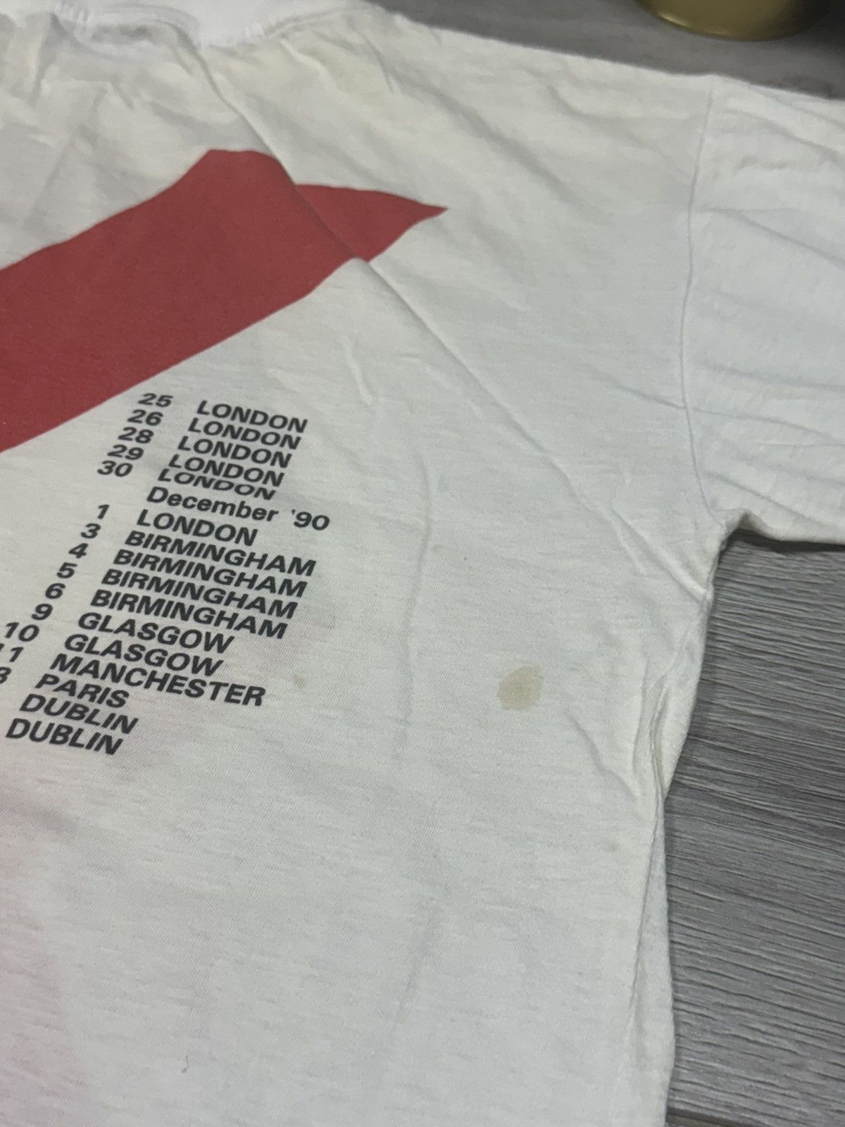 Brockum INXS 1990 vintage tee shirt rock tour Size US L / EU 52-54 / 3 - 11 Thumbnail