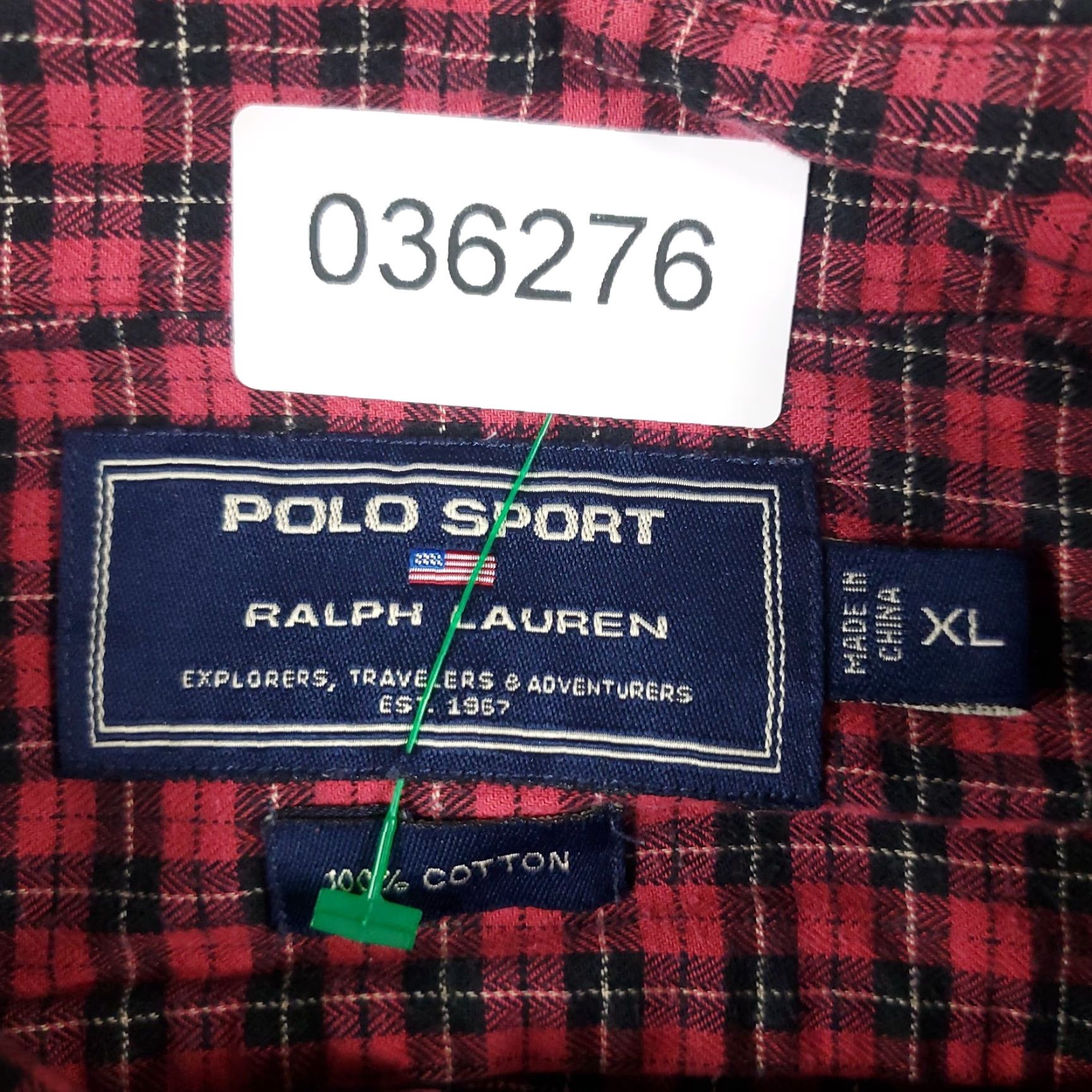 Ralph Lauren Ralph Lauren Shirt Mens XL Red Black Plaid Button-Up Long Sleeve Casual Classic Preppy Button-Down Men XL Red Plaid Size US XL / EU 56 / 4 - 7 Thumbnail