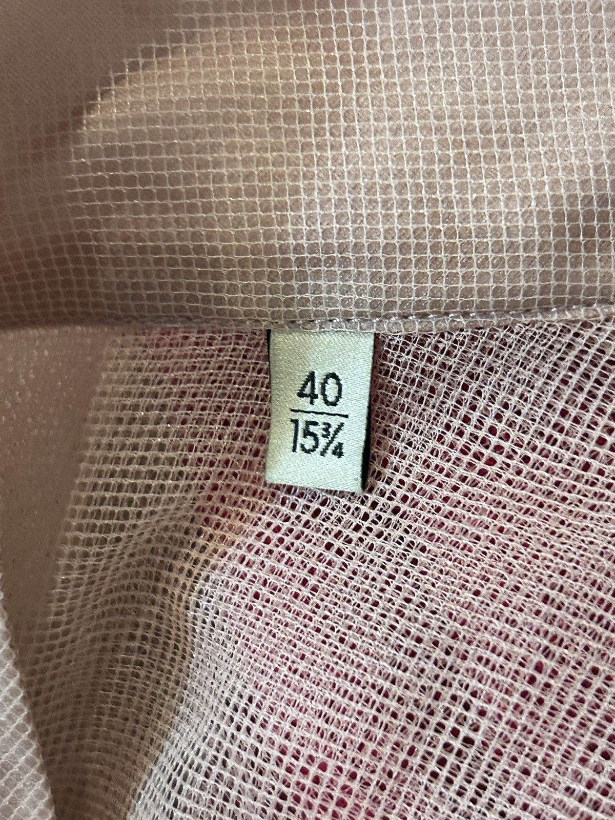Gucci Sheer Elegance Mesh Button Up Size M / US 6-8 / IT 42-44 - 8 Thumbnail