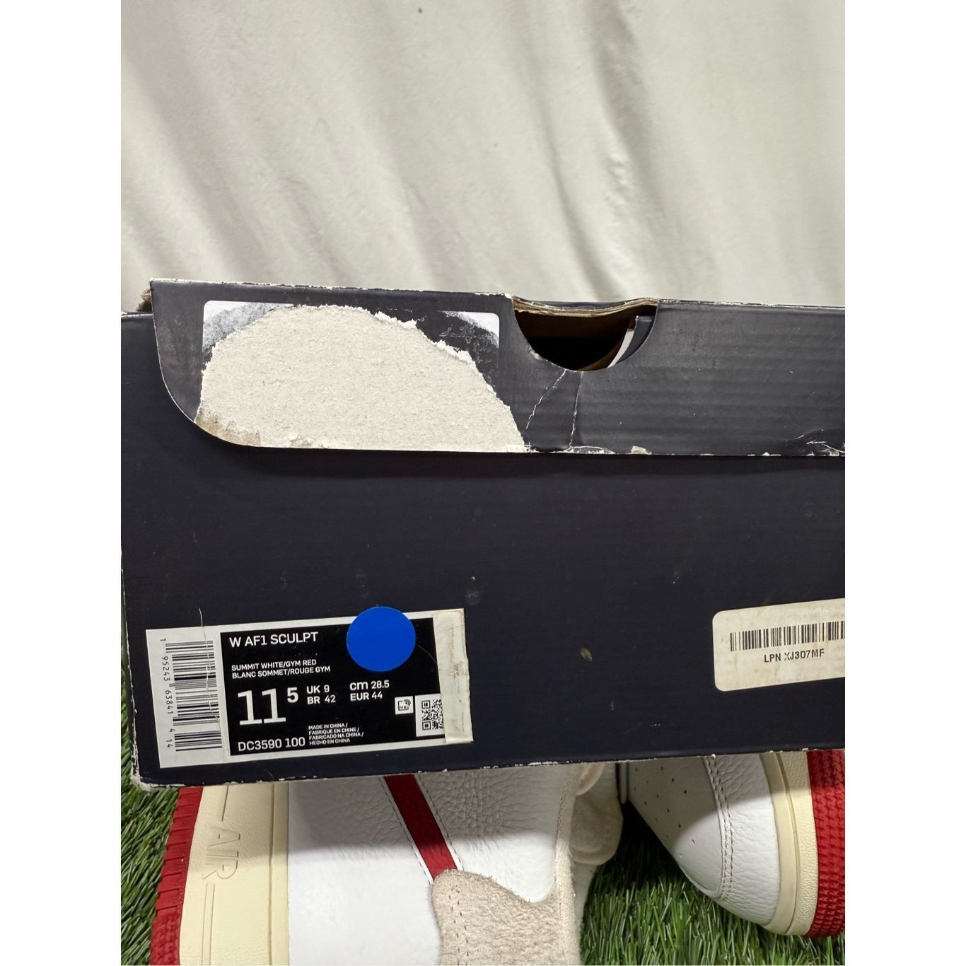 Nike OG ALL Nike Air Force 1 High Sculpt “White Red” (DC3590-100) Size US 11.5 / IT 41.5 - 6 Thumbnail