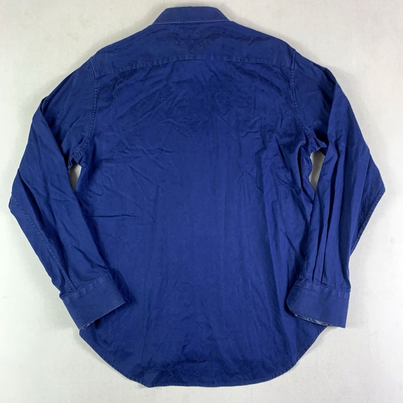 Robert Graham Robert Graham Shirt Mens Large Blue Floral Shadow Button Up Long Sleeve Size US L / EU 52-54 / 3 - 7 Thumbnail