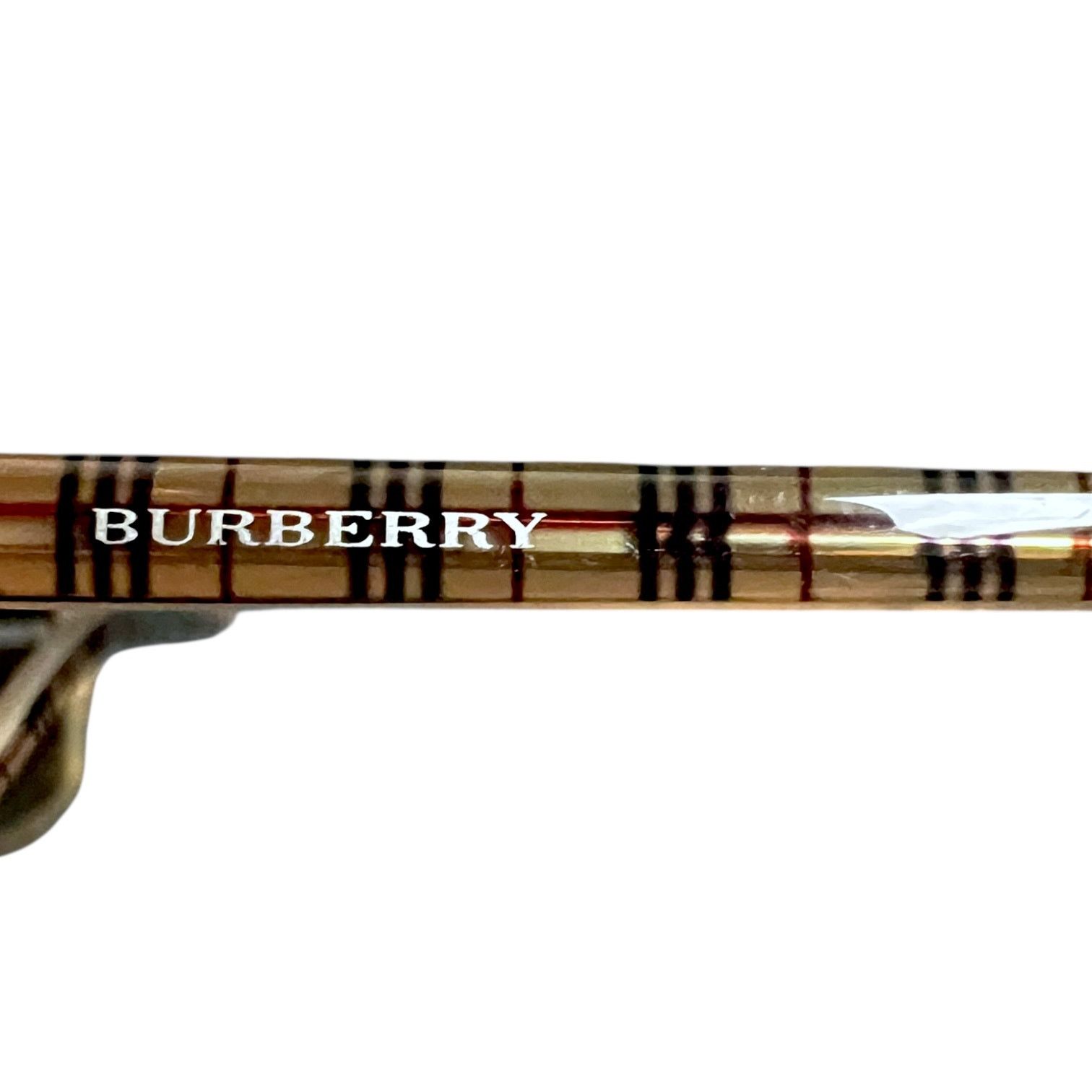 Burberry Burberry Vintage Check Pattern Sunglasses - $300 Retail Size ONE SIZE - 3 Thumbnail