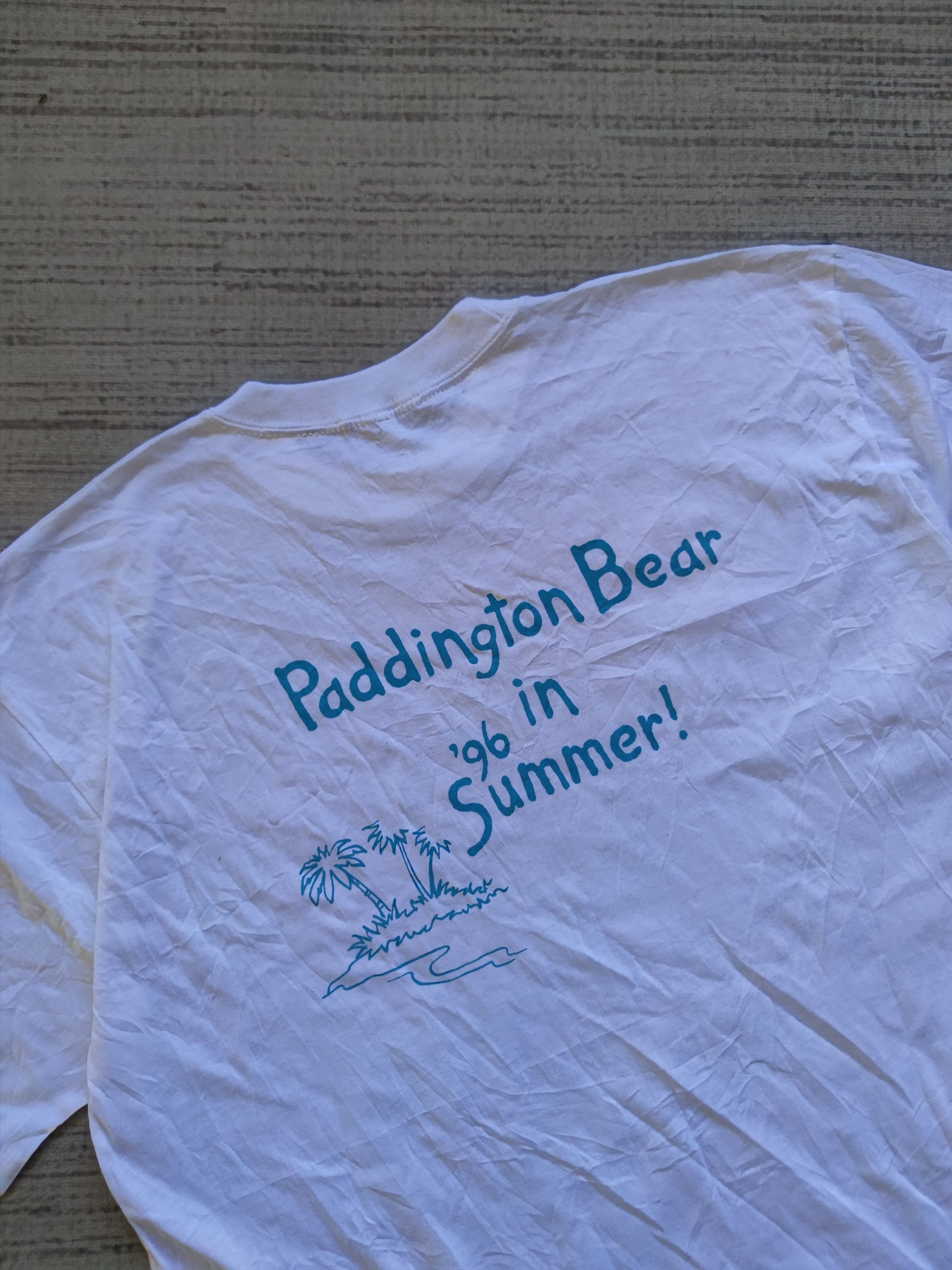 Vintage Vintage 1996 Paddington Bear in Summer T Shirt Size US M / EU 48-50 / 2 - 8 Thumbnail