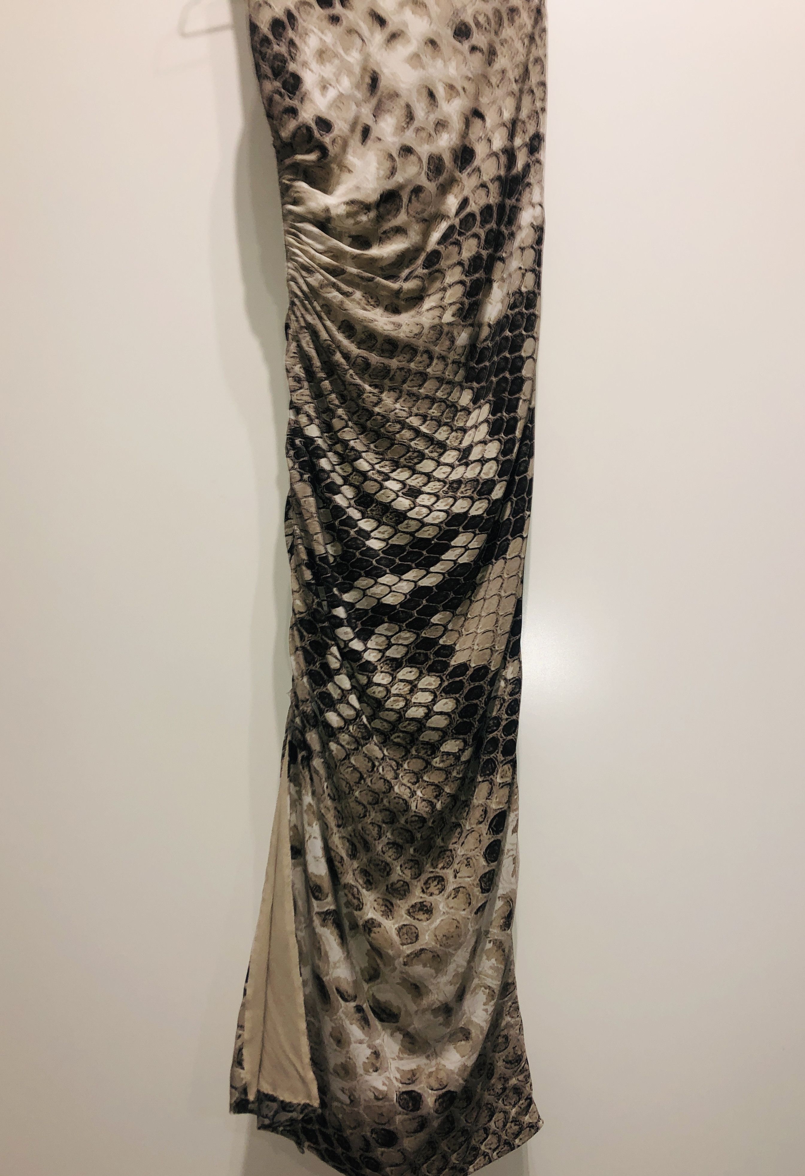 Roberto Cavalli Phyton silk printed Dress Size S / US 4 / IT 40 - 19 Thumbnail