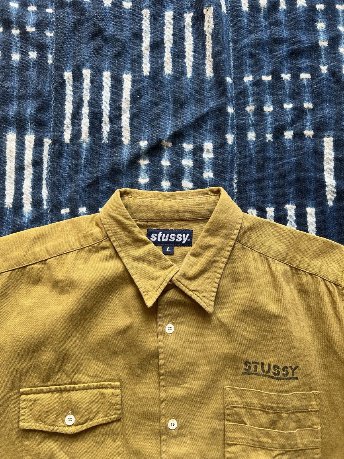 Stussy Stussy Archive Work Shirt – 90s USA Size US L / EU 52-54 / 3 - 3 Thumbnail