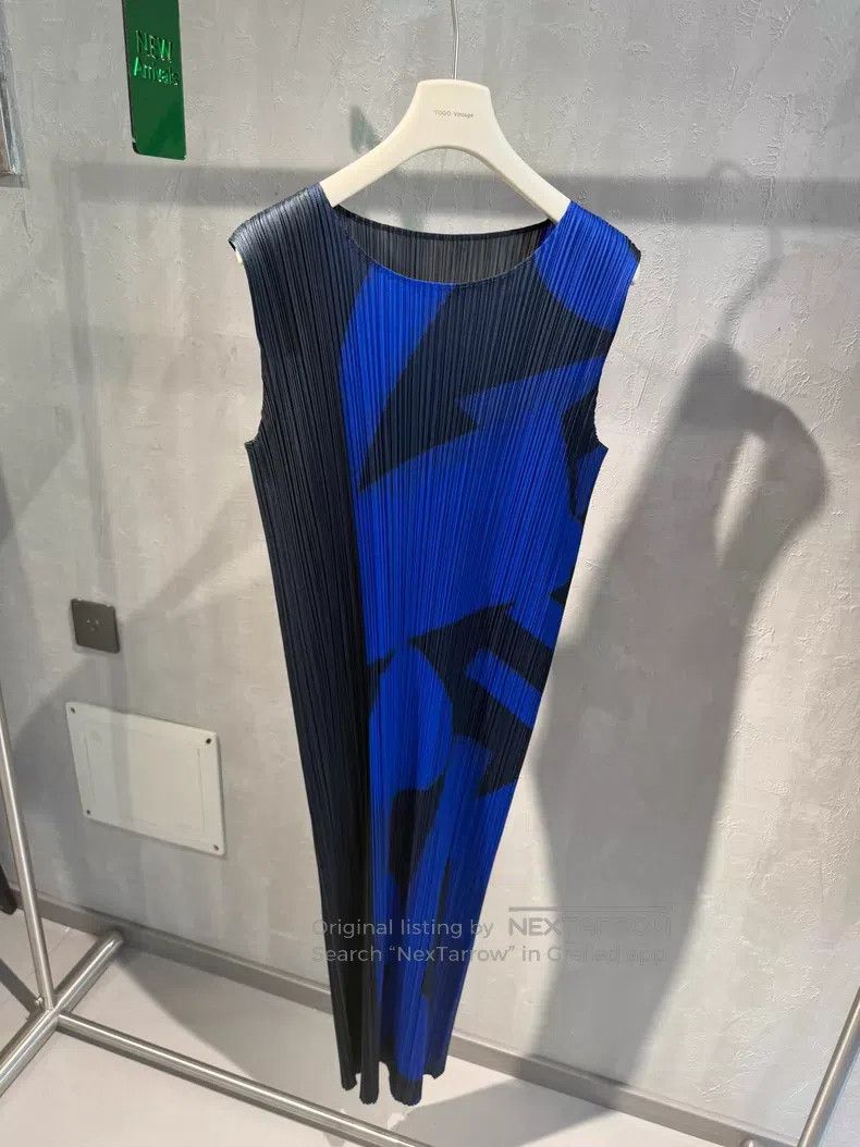Issey Miyake Issey Miyake Color-Blocked Dress Size XXL / US 16-18 / IT 52-54 - 1 Thumbnail