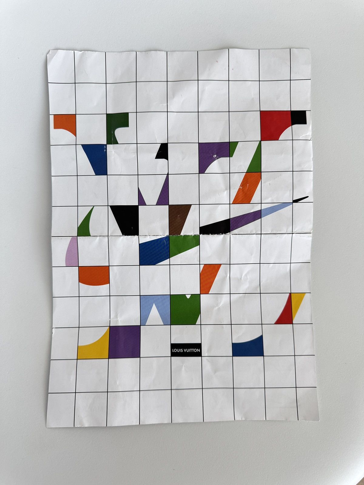 Louis Vuitton Louis Vuitton x Nike x Virgil Abloh AF1 Pamphlet Size ONE SIZE - 2 Thumbnail