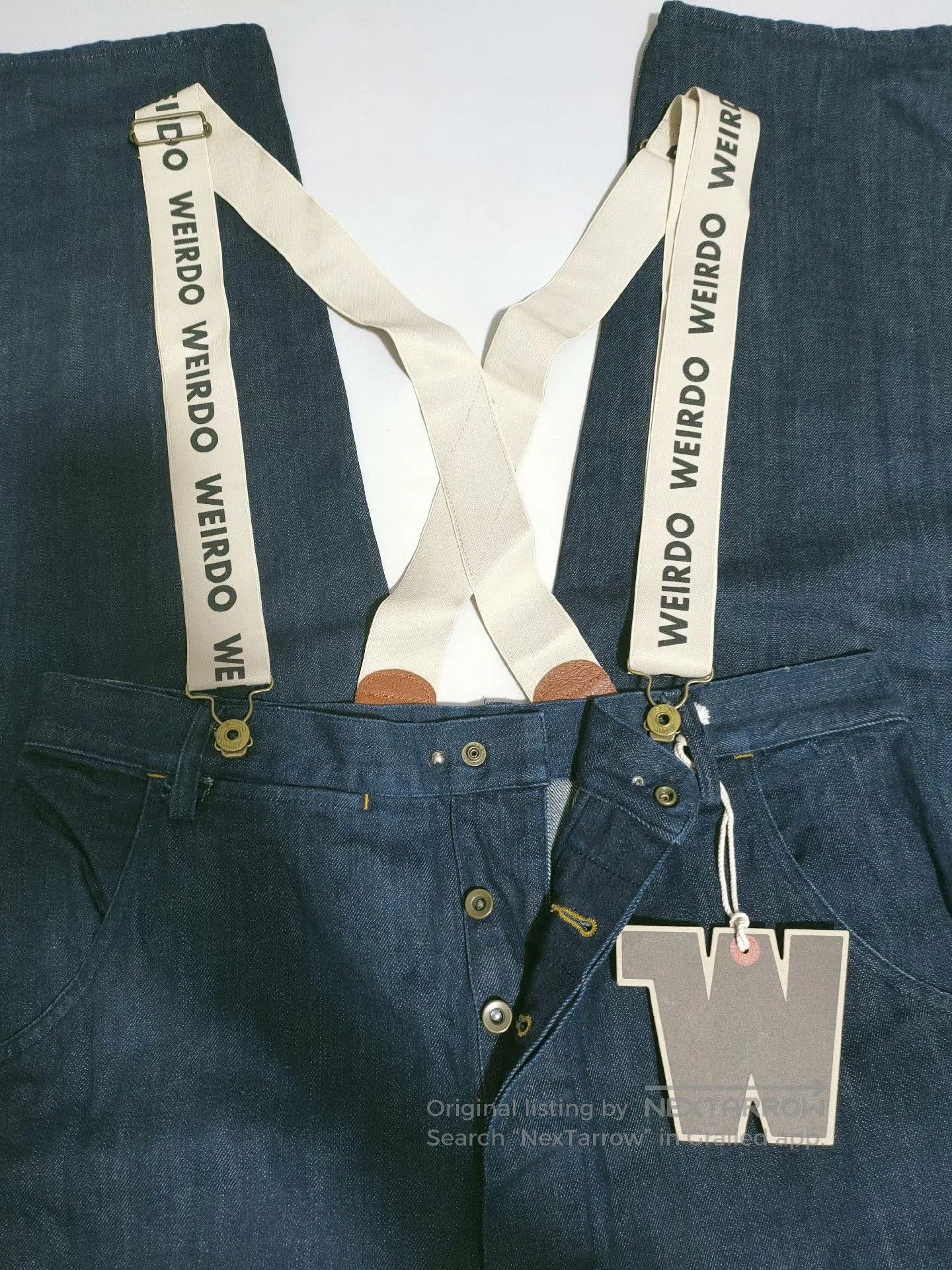 Vintage Gladhand Weirdo Denim Overalls. Size US 34 / EU 50 - 1 Thumbnail