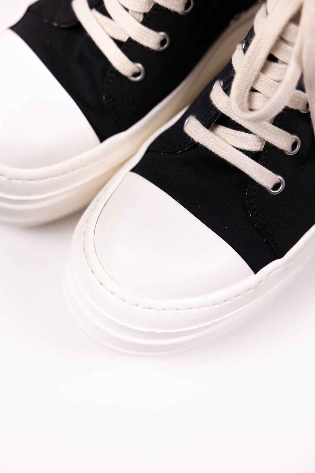 Rick Owens × Rick Owens Drkshdw Rick Owens DRKSHDW Platform High Top Sneakers Size US 5 / IT 35 - 5 Thumbnail