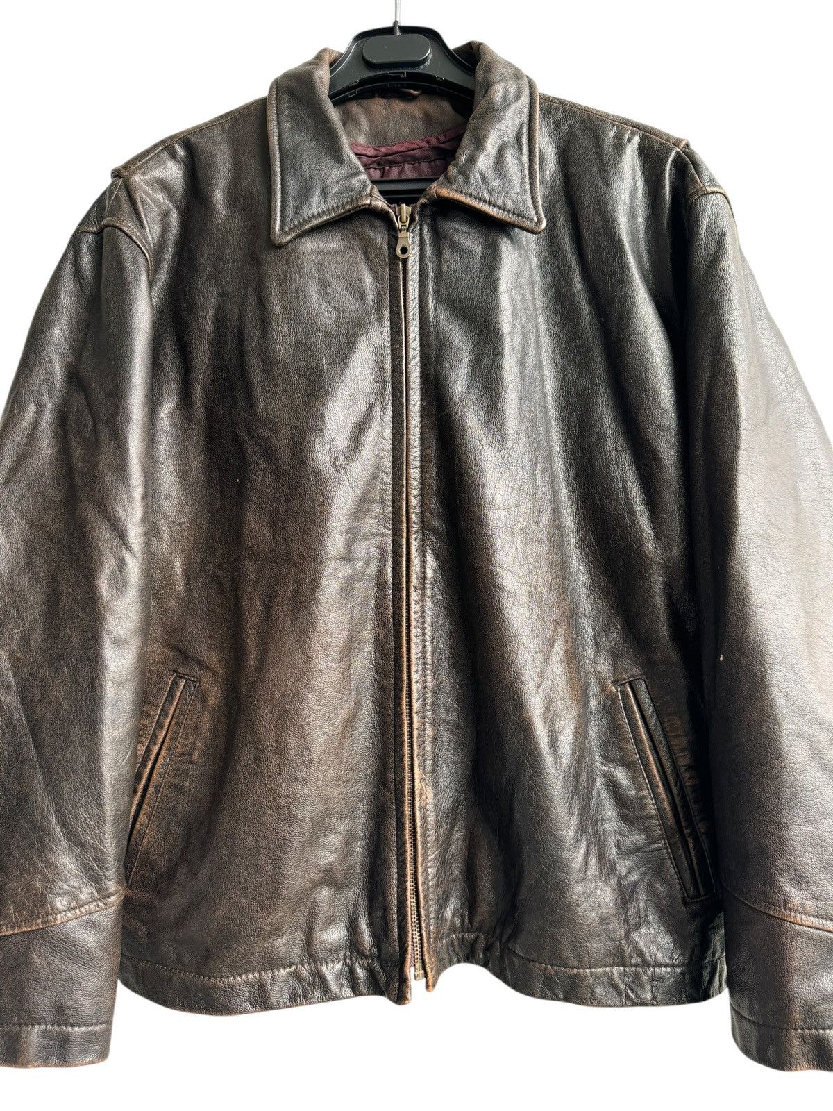 Wilsons Leather Vintage Wilsons Leather Jacket Size US XL / EU 56 / 4 - 4 Thumbnail