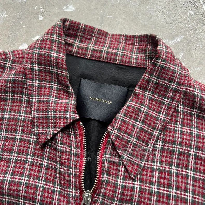 Undercover Undercover 17AW Checked Fleece Jacket Size US M / EU 48-50 / 2 - 3 Thumbnail