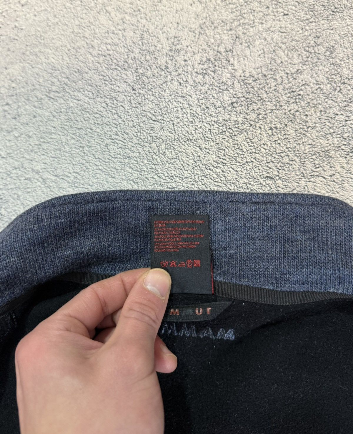 Mammut Vintage Mammut Iceland Wool Fleece Jacket Men S Blue Outdoor Size US S / EU 44-46 / 1 - 13 Thumbnail