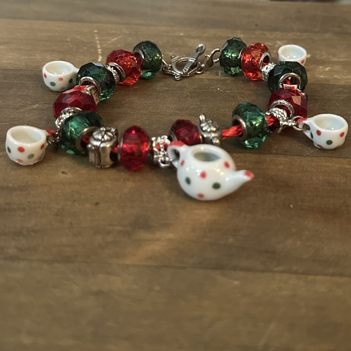 Other Tea party bead charm bracelet Size ONE SIZE - 6 Thumbnail