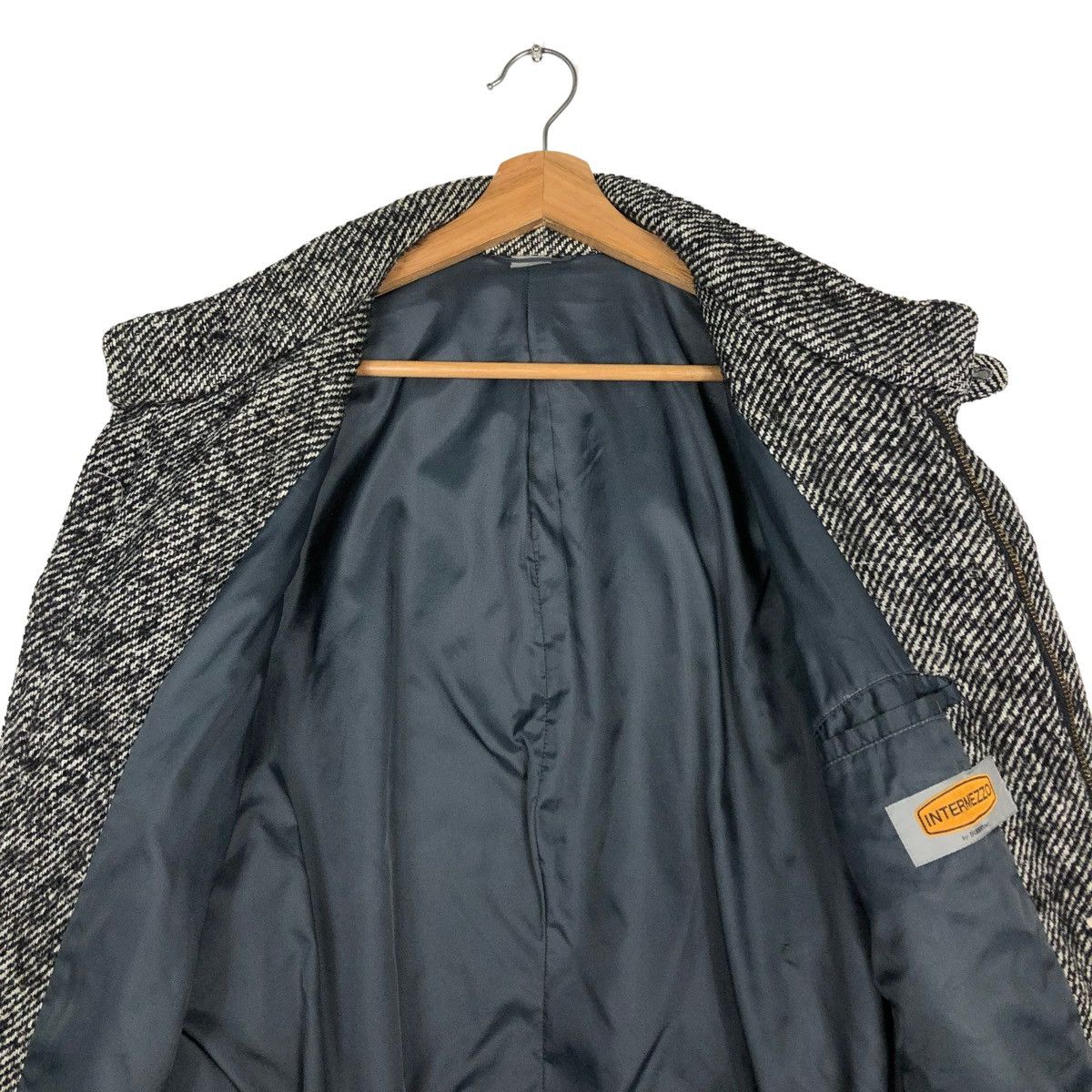 Japanese Brand 🔥80’s Intermezzo Issey Miyake Herringbone Bomber Jacket Size US L / EU 52-54 / 3 - 14 Thumbnail