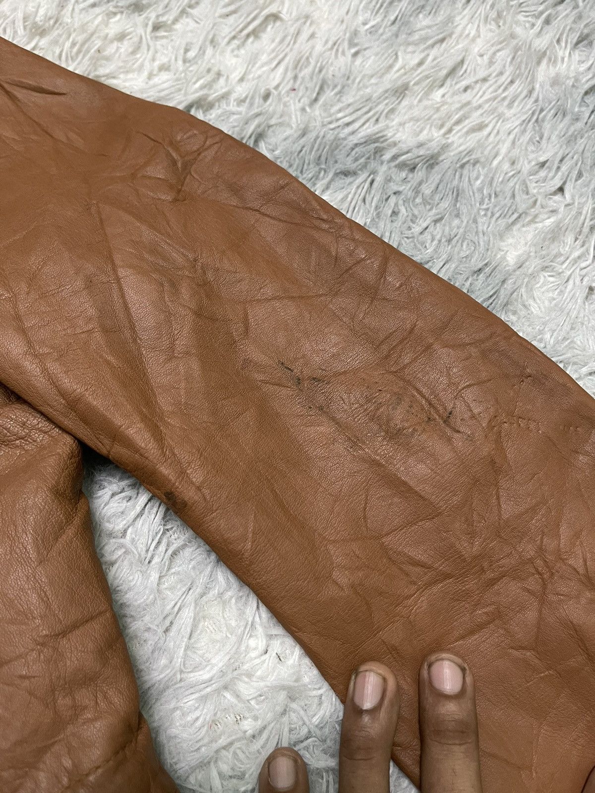 PPFM 2000s PPFM MULTI-POCKET LEATHER JACKET Size US M / EU 48-50 / 2 - 5 Thumbnail