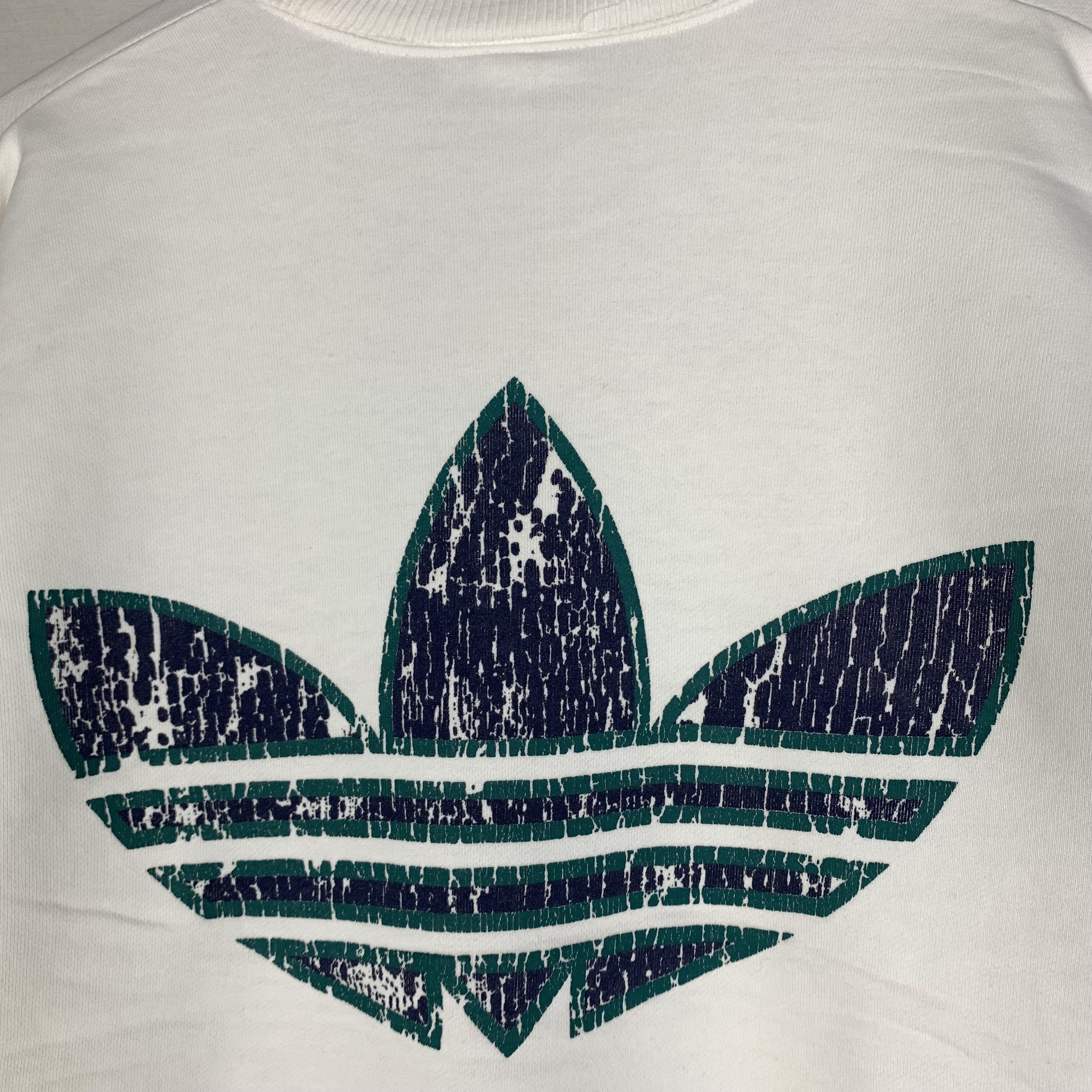 Adidas Vintage Adidas Trefoil Sweatshirt Crewneck Size US M / EU 48-50 / 2 - 4 Thumbnail