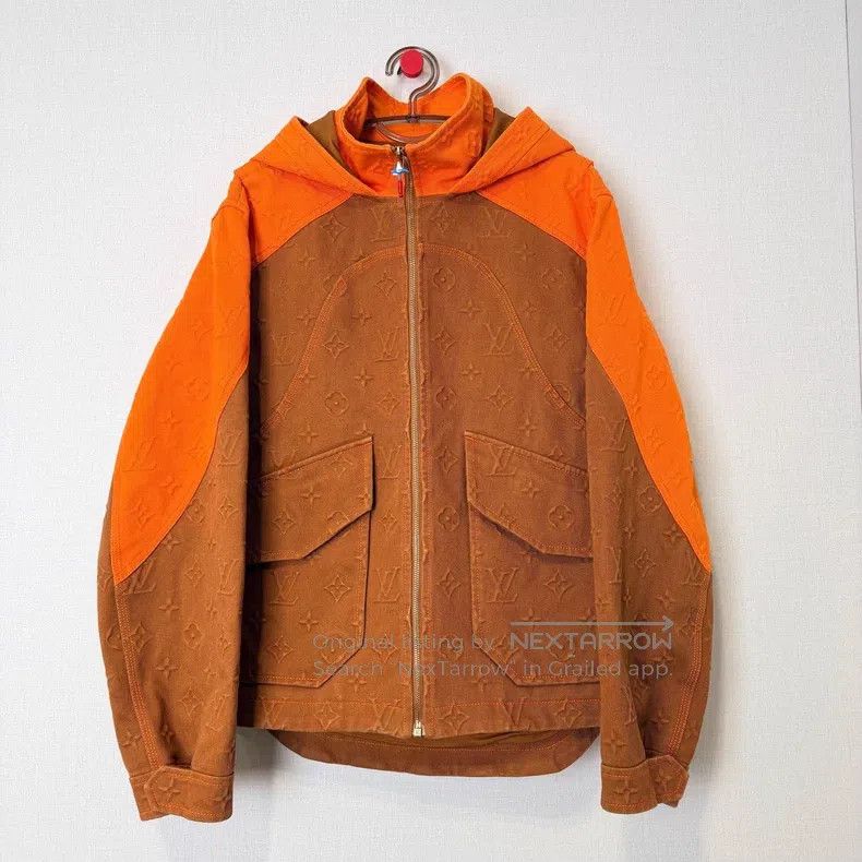 Louis Vuitton Louis Vuitton Orange and coffee color jacket Size US S / EU 44-46 / 1 - 1 Thumbnail