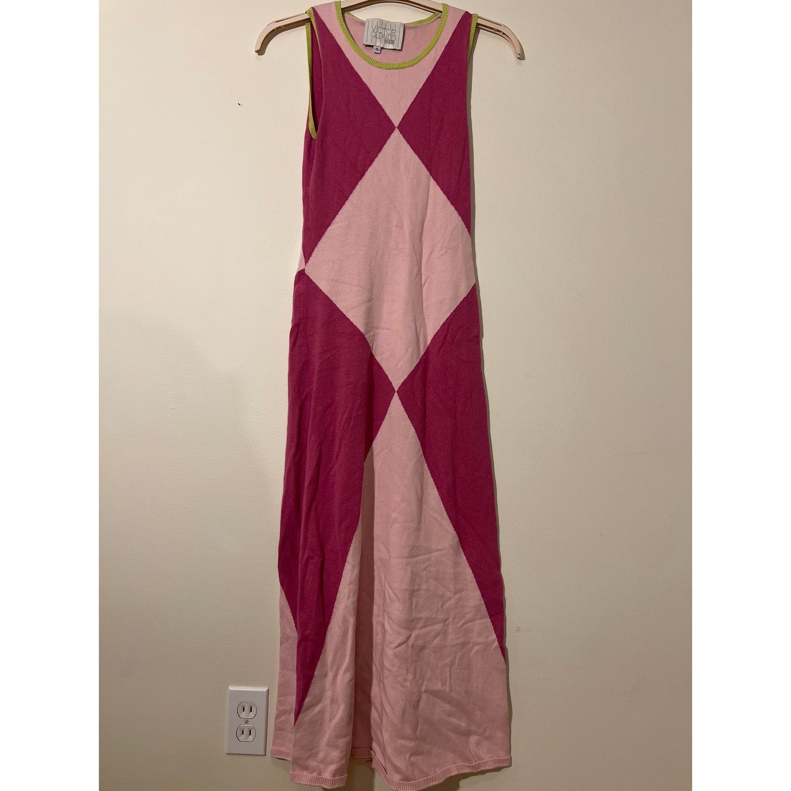 Other RTR Victor Glemaud S Pink Colorblock Sleeveless Maxi Dress Size S / US 4 / IT 40 - 4 Thumbnail