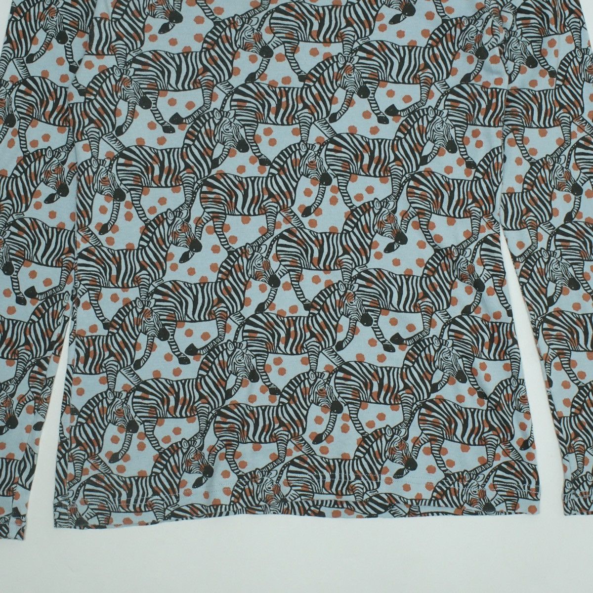 Issey Miyake *NoTariff Ne-net by Issey Miyake LS Pattern T-Shirt Size ONE SIZE - 3 Thumbnail