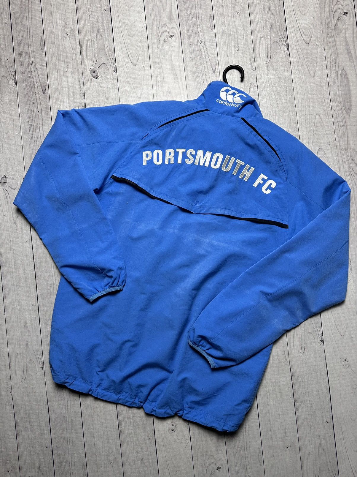 Canterbury of New Zealand × Vintage Vintage Portsmouth soccer track jacket blue Canterbury M Size US M / EU 48-50 / 2 - 2 Thumbnail