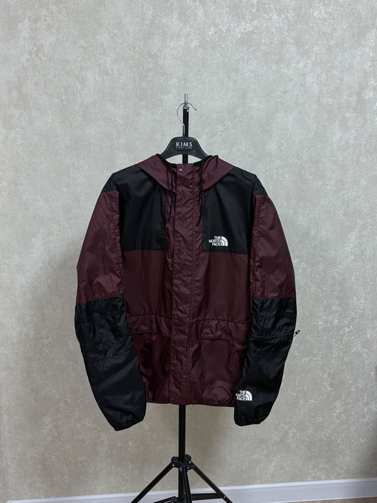 The North Face × Vintage The North Face Dark Red raincoats Y2K jacket Size US L / EU 52-54 / 3 - 2 Thumbnail