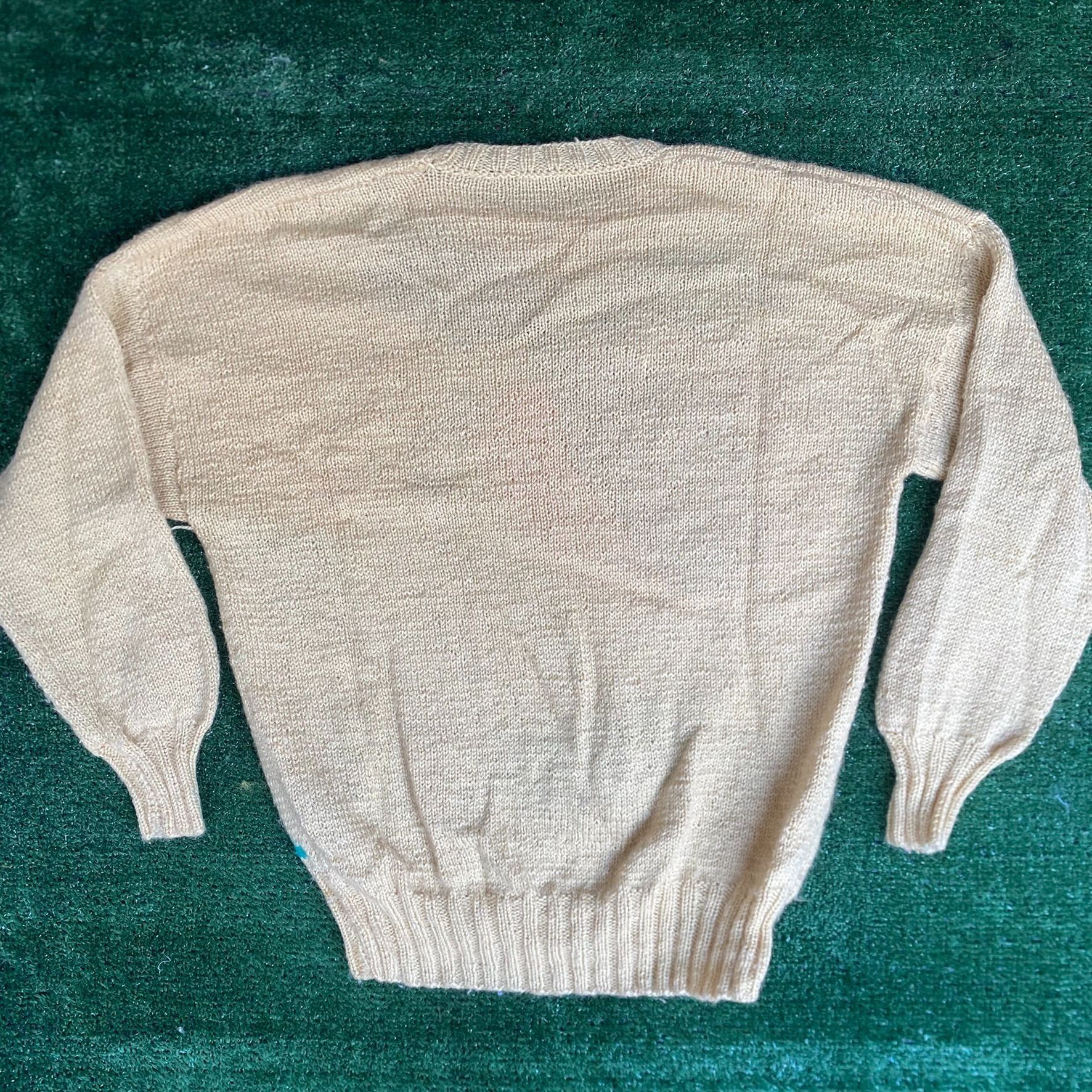 Vintage Vintage 80s Pumpkin Fruit Sweater Plants Art Knit Crewneck Size US M / EU 48-50 / 2 - 5 Thumbnail