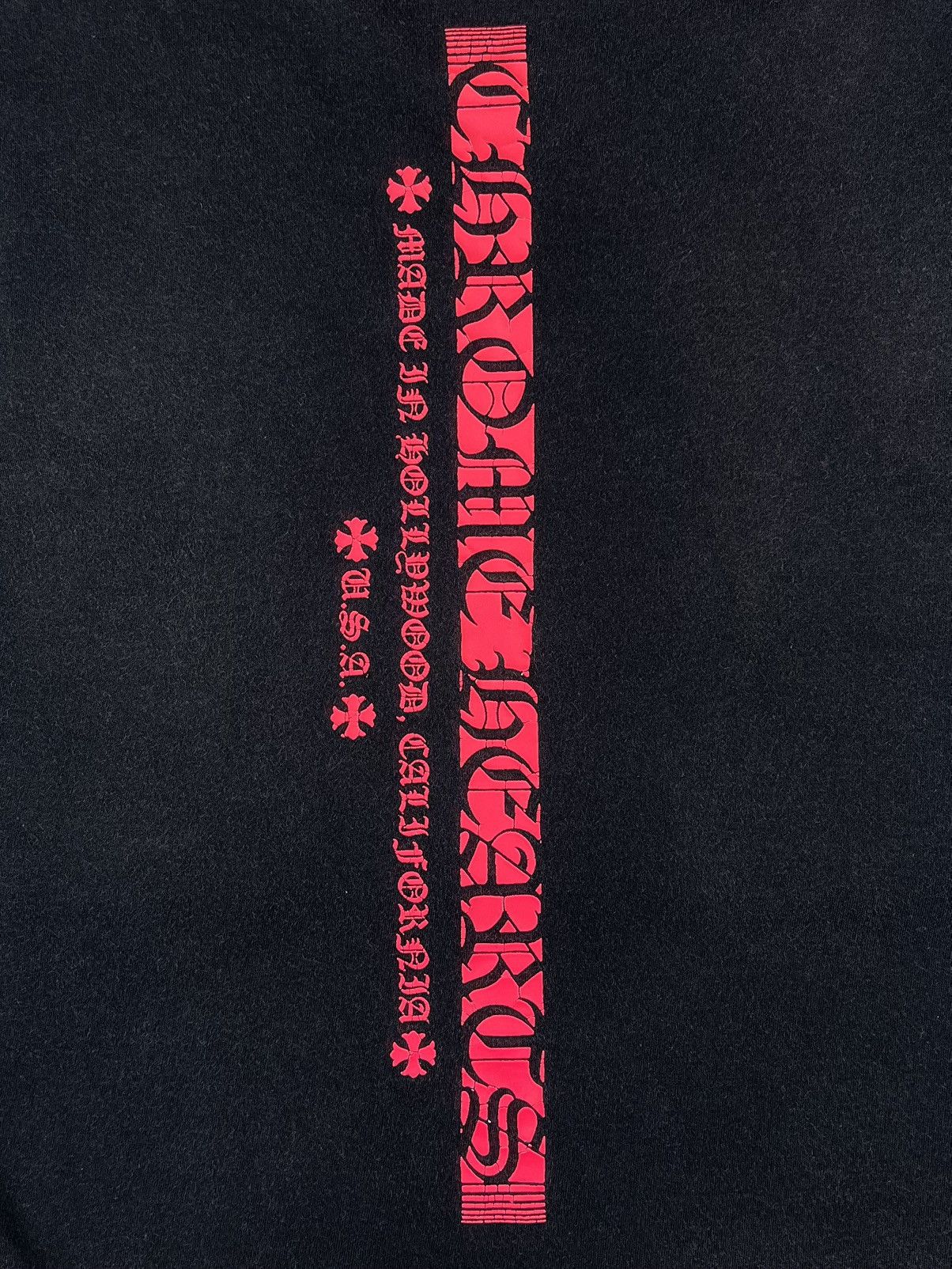 Chrome Hearts Chrome Hearts Made In Hollywood Pink Logo Pocket Tshirt Size US M / EU 48-50 / 2 - 7 Thumbnail