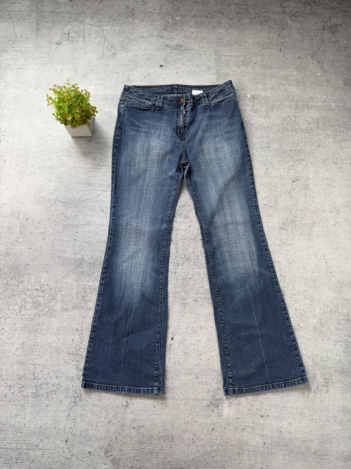 Vintage ARCHIVE Baggy Y2K Jeans / Underground Number Nine Style 90s Size US 32 / EU 48 - 4 Thumbnail