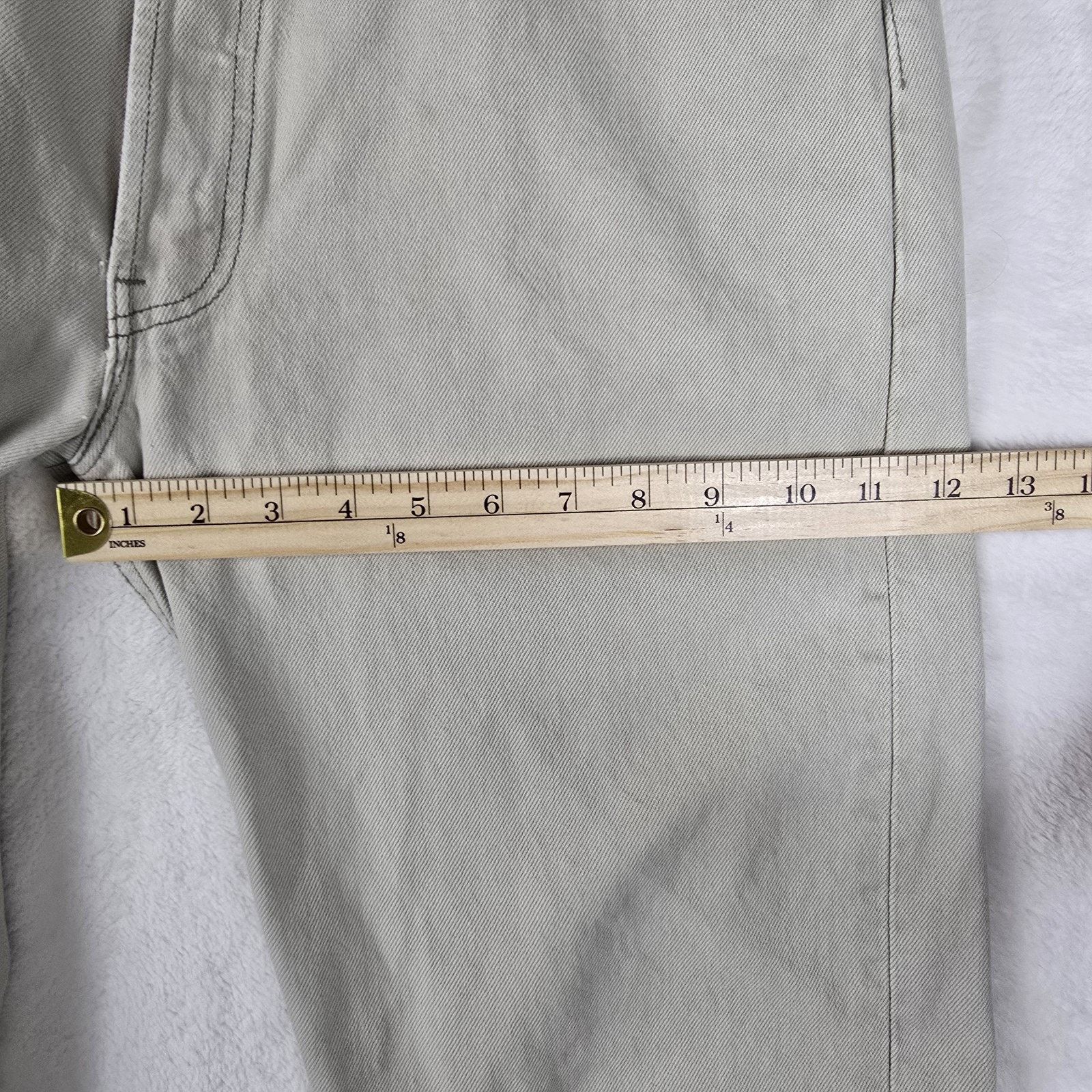 Levi's Vintage Levis 501 Mens 36x32 Beige 34x30 USA Made 90s 1998 Size US 34 / EU 50 - 15 Thumbnail